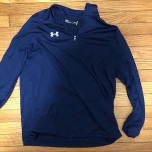 Under armor 1/4 zip. Dry fit long sleeve